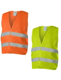 Gilet da Lavoro Neri ad alta visibilità Road Top Appendibile 422240