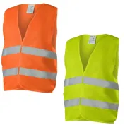 Gilet da Lavoro Neri ad alta visibilità Road Top Appendibile 422240