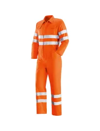 Tuta da Lavoro Neri ad alta visibilità Eco Reflex 436337