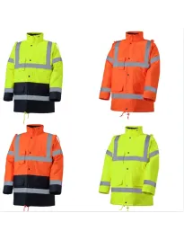 Giubbotto da Lavoro Neri alta visibilità imbottito 423033