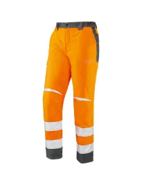 Pantaloni da Lavoro Neri alta visibilità imbottiti Latina 423136