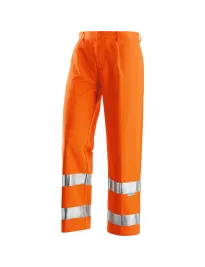 Pantaloni da Lavoro Neri alta visibilità felpato Frustagno 436321
