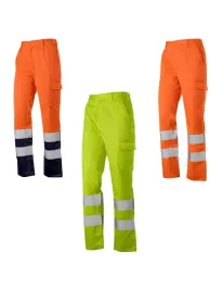 Pantalone da Lavoro Neri ad alta visibilità Chicago 436325