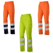 Pantalone da Lavoro Neri ad alta visibilità Chicago 436325