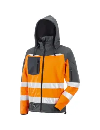 Giubbotto da Lavoro Neri alta visibilità softshell Casilina 455135