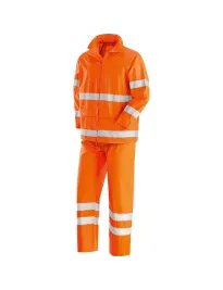 Completo da Lavoro Neri ad alta visibilità Antipioggia New Oslo 461015