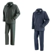 Completo da Lavoro Neri Giacca e Pantalone Impermeabile Iguazu' 461062