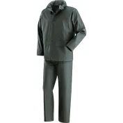Completo da Lavoro Neri Giacca e Pantalone Impermeabile Iguazu' 461062