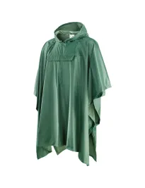 Poncho da Lavoro Neri Impermeabile ripiegabile con marsupio Niagara 461110