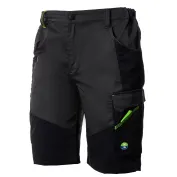 Bermuda da Lavoro Neri Stretch multitasche bicolore Nice 437426