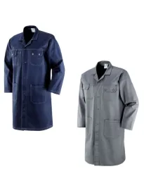 Camice da Lavoro Neri resistente in cotone Top Eur 436080