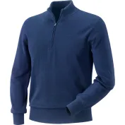 Maglione da Lavoro Neri con collo alto e zip Bormio 455013