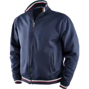 Felpa da Lavoro Neri con zip intera Cortina 455076