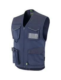 Gilet da Lavoro Neri multitasche Convoy 422066
