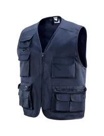 Gilet da Lavoro Neri multitasche Tobruk 422081