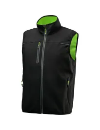 Gilet da Lavoro Neri Multitasche idropellente Tennessee 422230