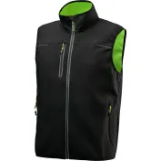 Gilet da Lavoro Neri Multitasche idropellente Tennessee 422230