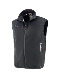 Gilet da Lavoro Neri Jackson imbottito con interno in micropile 422091
