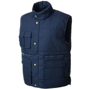 Gilet da Lavoro Neri imbottito multitasche New Annecy 422117