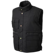 Gilet da Lavoro Neri imbottito multitasche New Annecy 422117