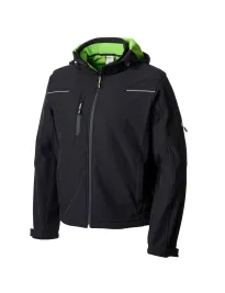 Giubbotto da Lavoro Neri softshell impermeabile New Lucerna 455113