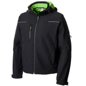 Giubbotto da Lavoro Neri softshell impermeabile New Lucerna 455113