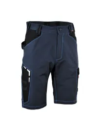 Fuori tutto - Bermuda da Lavoro Multitasche Stretch Cofra Bortan V593-0-02 colore Nero Nero taglia 44