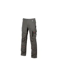Fuori tutto - Pantaloni da Lavoro Multitasche U-Power Drift IM010 Colore Black Carbon Taglia 62