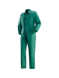 Tuta da Lavoro Realizzata con Tessuto 100% Cotone Ignifugo Bix 436362 NERI