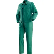 Tuta da Lavoro Realizzata con Tessuto 100% Cotone Ignifugo Bix 436362 NERI