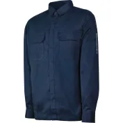 Camicia Ignifuga  Multinorma 98% Cotone 2% Fibra Antistatica 436381 Neri