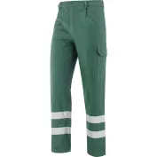 Pantalone da Lavoro in Tessuto 100% Cotone Sanforizzato 435230 Neri