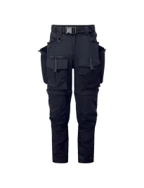 Fuori tutto - Pantaloni da Lavoro Alta Visibilità Multitasche Stretch 3 in 1 Portwest BX321 Taglia 40