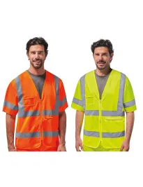 Gilet da Lavoro Logica HV016 Alta Visibilità