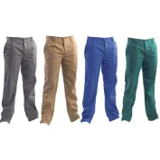 Pantalone da lavoro multitasche 100% cotone massaua P&P Loyal STC02 101