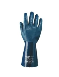 Guanti in tessuto Jersey di cotone rivestito in NBR - 935/RG Neri