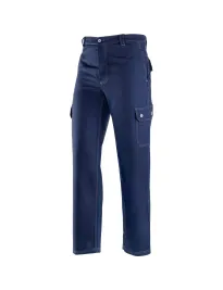 Pantalone Multitasche da Lavoro 100% Cotone 436085 Neri