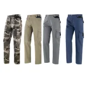 Pantalone in Tessuto 100% Cotone 436194 Neri