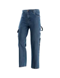Pantalone Jeans 100% Cotone 436502 Neri
