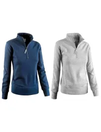 Felpa da Lavoro da Donna Mezza Zip Sottozero Strike 90200