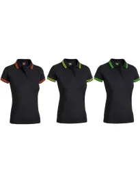 Polo da Lavoro da Donna Stretch Sottozero Sissi Black Line E0489