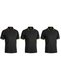 Polo da Lavoro 100% Cotone Sottozero Smith Black Line E0486