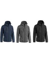 Giubbotto da Lavoro Multitasche Softshell Stretch Impermeabile Sottozero Stream 31900