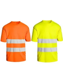 T-Shirt da Lavoro Alta Visibilità Sottozero T-Shirt H.V. 2790