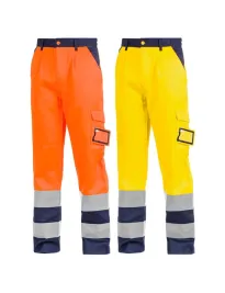 Pantaloni da Lavoro Alta Visibilità Multitasche Bicolore Sottozero 2560