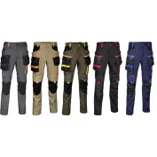 Pantaloni da Lavoro Stretch Elasticizzati Multitasche Cofra Mureck