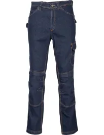 Jeans da Lavoro Stretch Elasticizzati Multitasche Cofra Biarritz
