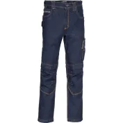Jeans da Lavoro Stretch Elasticizzati Multitasche Cofra Tough