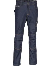 Jeans da Lavoro Stretch Elasticizzati Multitasche Cofra Durable