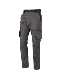 Pantalone Multitasche Bicolore Stretch 437079 Neri
